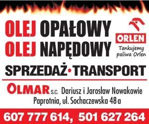 OLEJ OPAŁOWY, OLEJ NAPĘDOWY
Tankujemy paliwa...