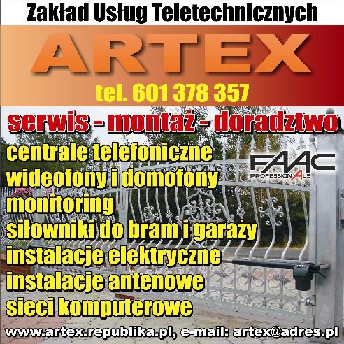 Usługi Teletechniczne montaż serwis naprawy...
