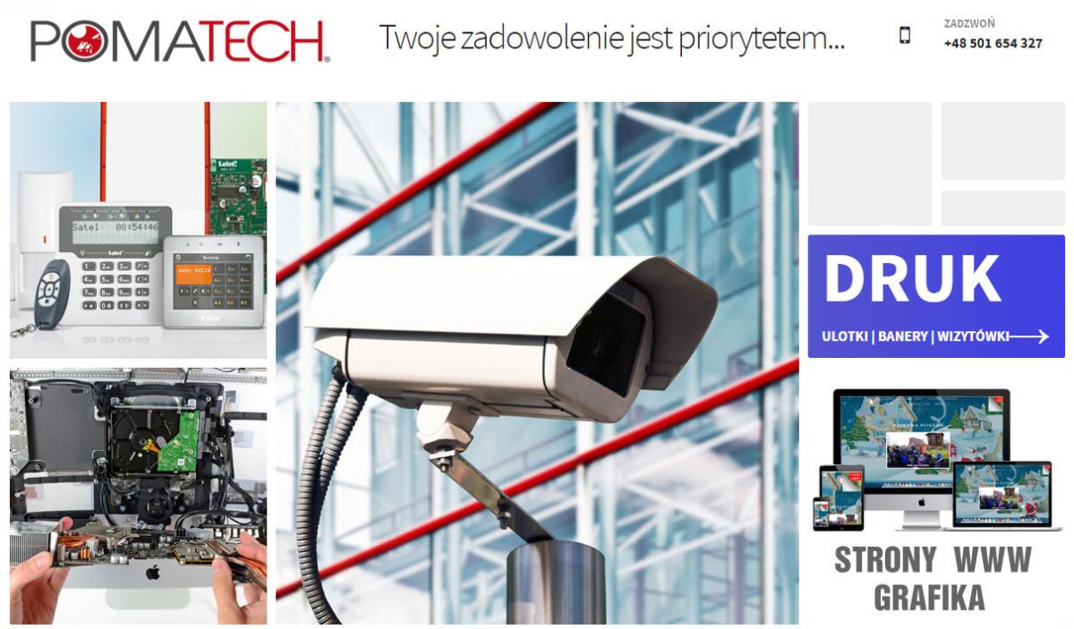 Firma POMATECH zajmuje się montażem i sprzedażą...