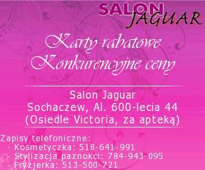 Zapisy telefoniczne :
kosmetyczka: 518-641-991...