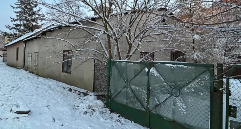 Zdjęcie budynków przy amfiteatrze w Sochaczewie 