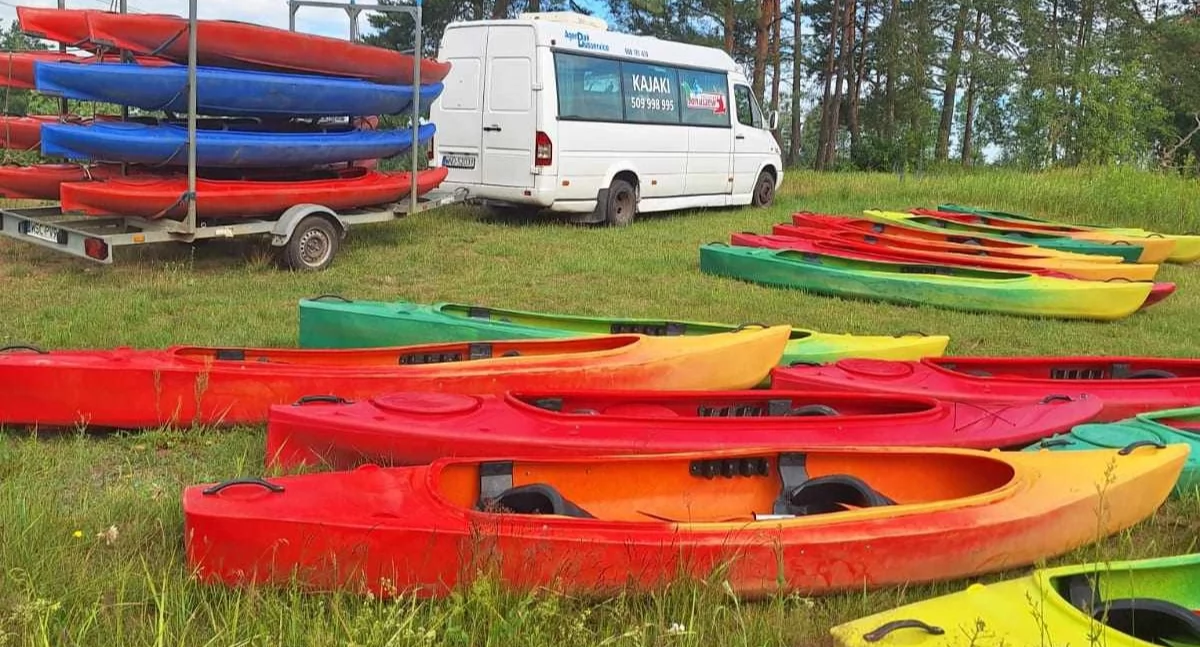 Interwencje i pomoc , Młodzieszyn Spływ kajakowy powodzian! - zdjęcie, fotografia