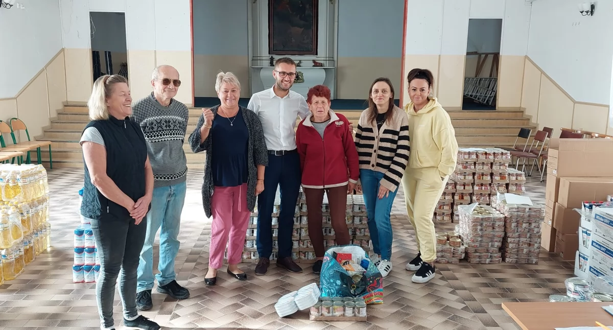 Interwencje i pomoc , Gmina Rybno Kolejna pomoc trafiła potrzebujących mieszkańców - zdjęcie, fotografia