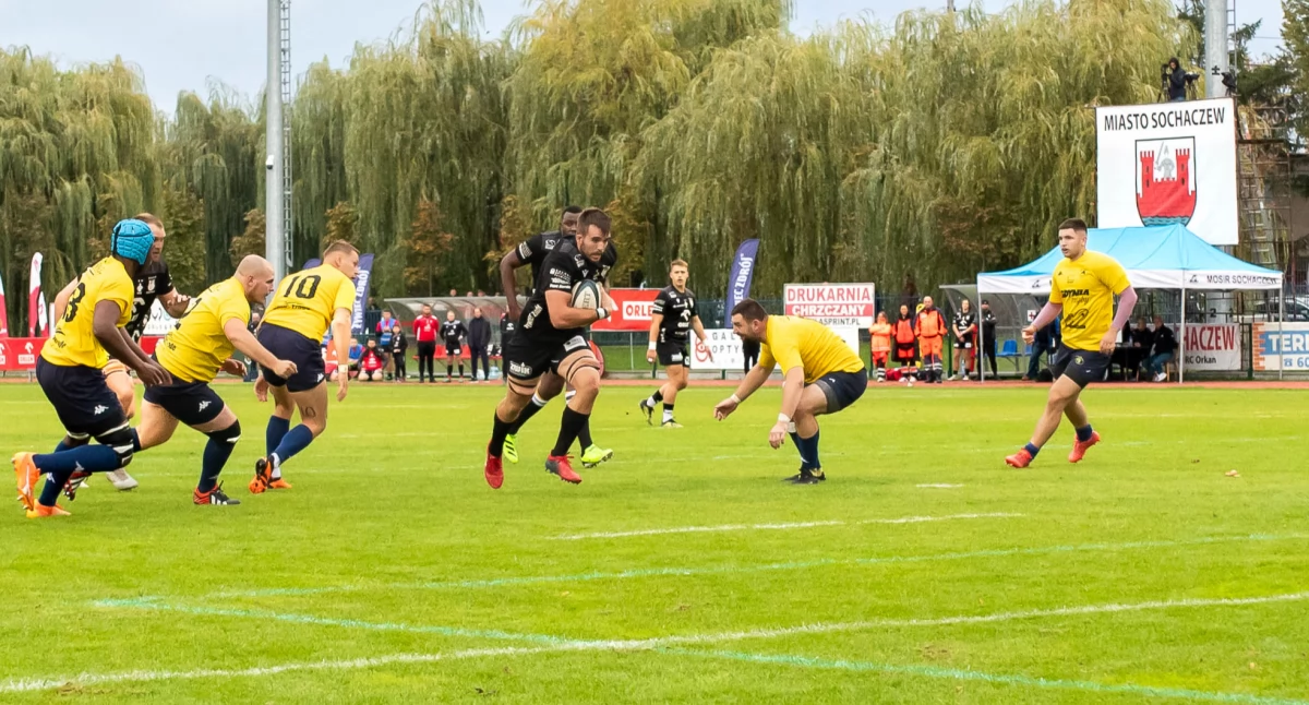 Rugby, ORLEN Orkan Sochaczew samodzielnym liderem Ekstraligi!! - zdjęcie, fotografia