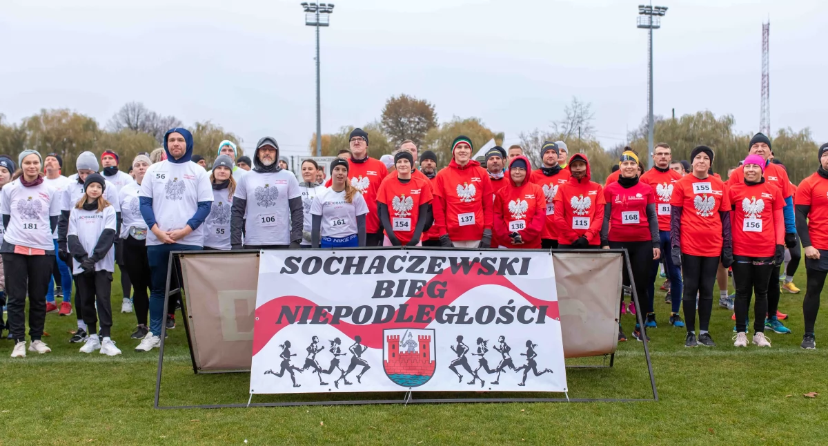 Biegi, Niepodległości Sochaczewie - zdjęcie, fotografia