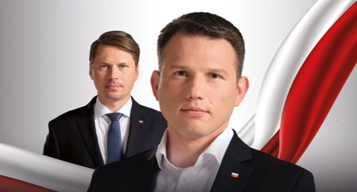 Partie i polityka, Sławomir Mentzen odwiedzi Sochaczew spotkanie placu Kościuszki grudniu - zdjęcie, fotografia