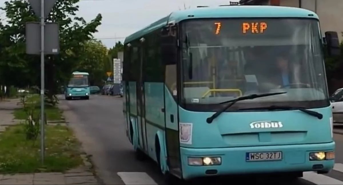 Komunikacja publiczna, stycznia aplikacja biletów Sochaczewie zmiana rozkładzie jazdy linii - zdjęcie, fotografia