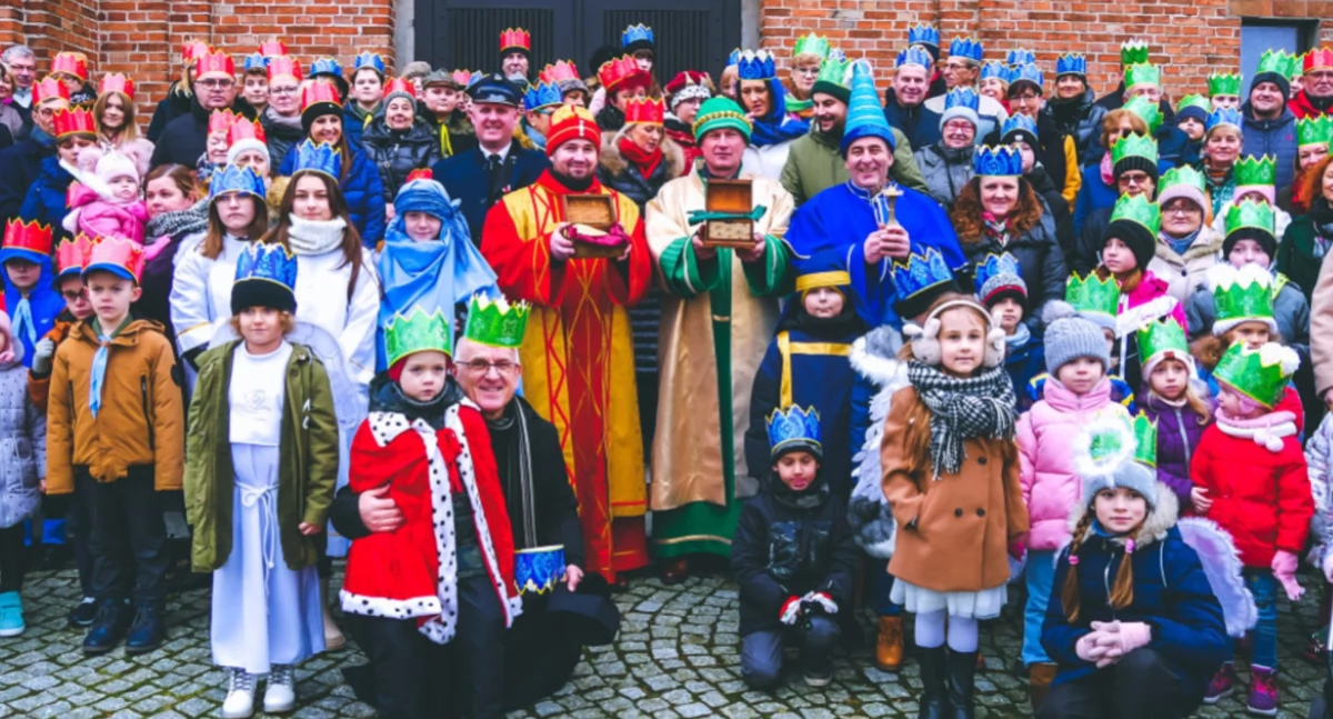 Atrakcje - Ciekawostki - Rekreacja, Orszak Trzech Króli gminie Młodzieszyn - zdjęcie, fotografia