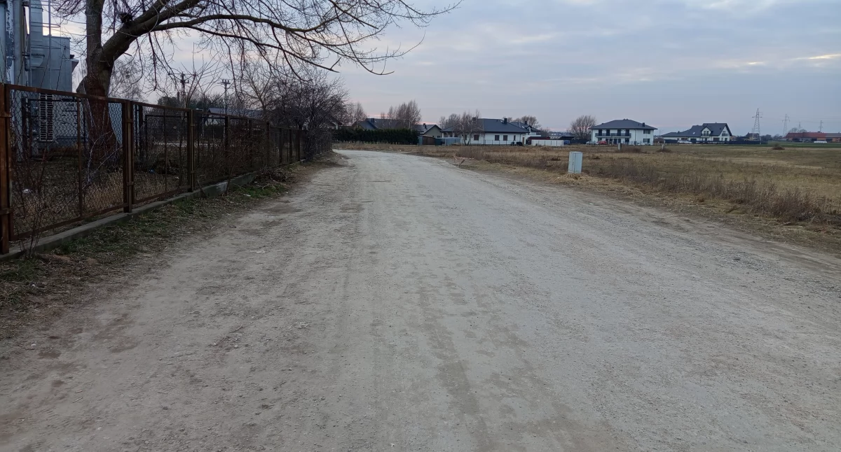 Inwestycje , ukradł asfalt ulicy Medycznej - zdjęcie, fotografia