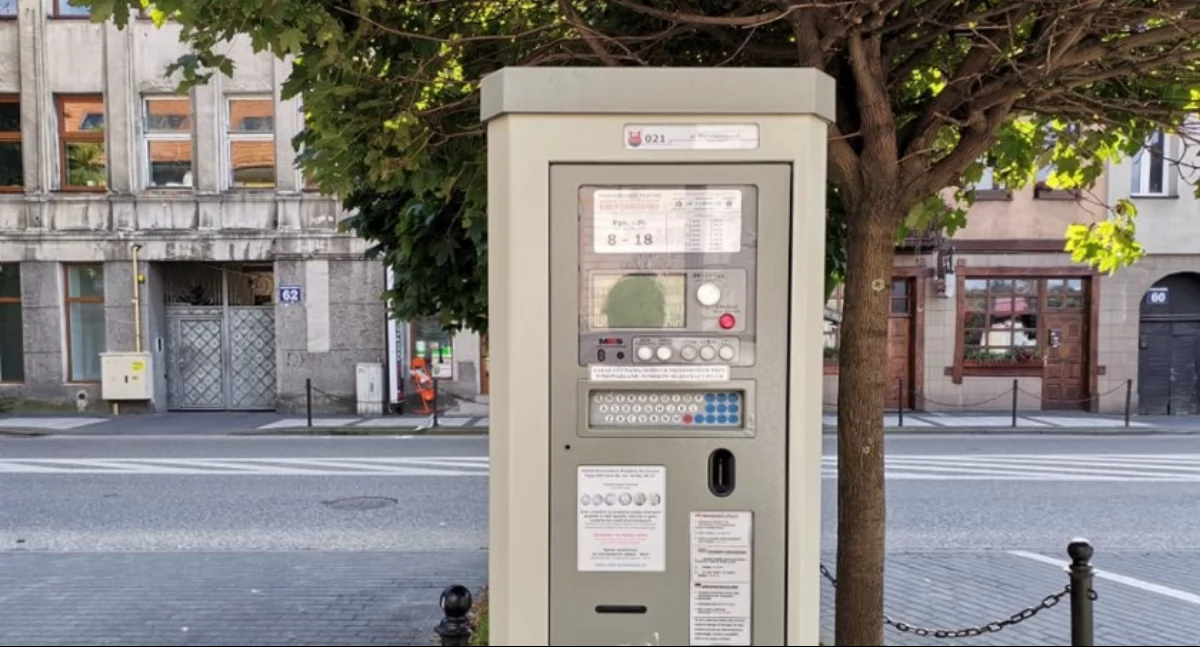 Sprawy urzędowe, opcja płatności parking Sochaczewie marca - zdjęcie, fotografia