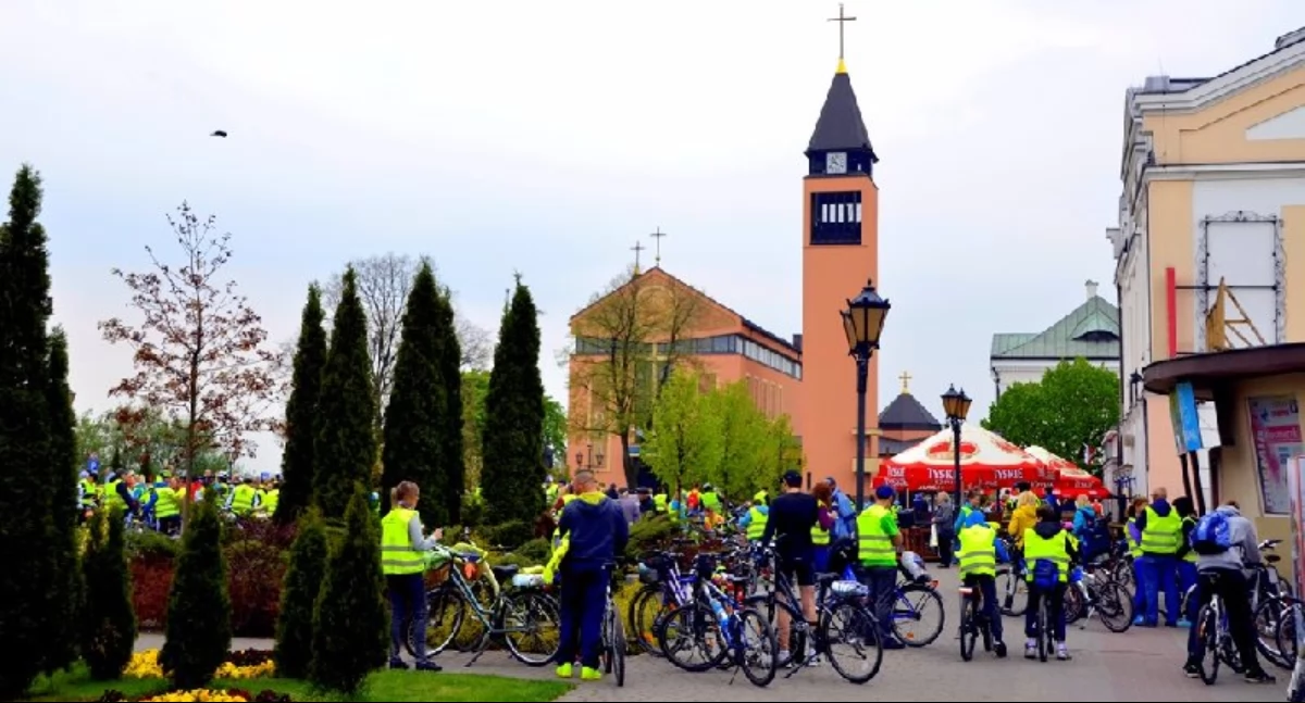 Atrakcje - Ciekawostki - Rekreacja, Majowy Rowerowy Sochaczewie - zdjęcie, fotografia