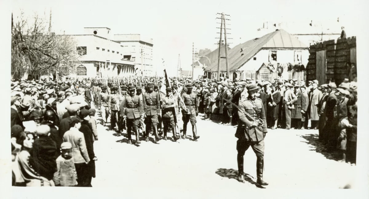 Historia, Niech święci Obchody uchwalenia Konstytucji przedwojennym Sochaczewie - zdjęcie, fotografia