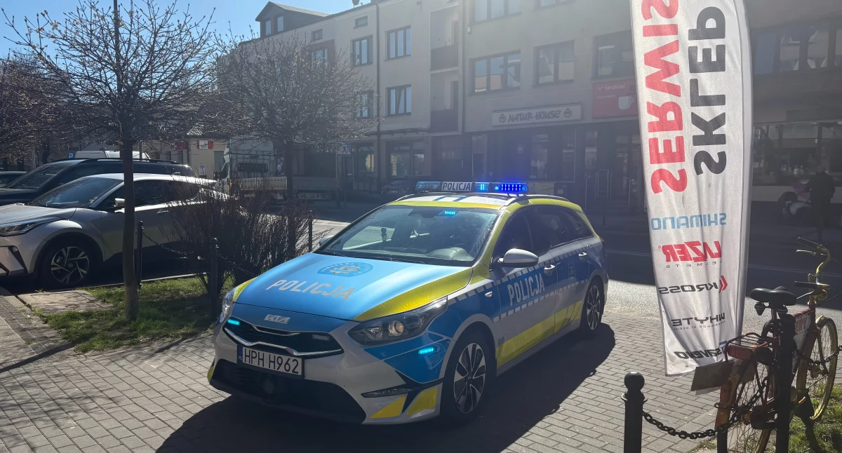 Kronika kryminalna, Obywatelskie ujęcie nietrzeźwego kierowcy Wieńcu - zdjęcie, fotografia