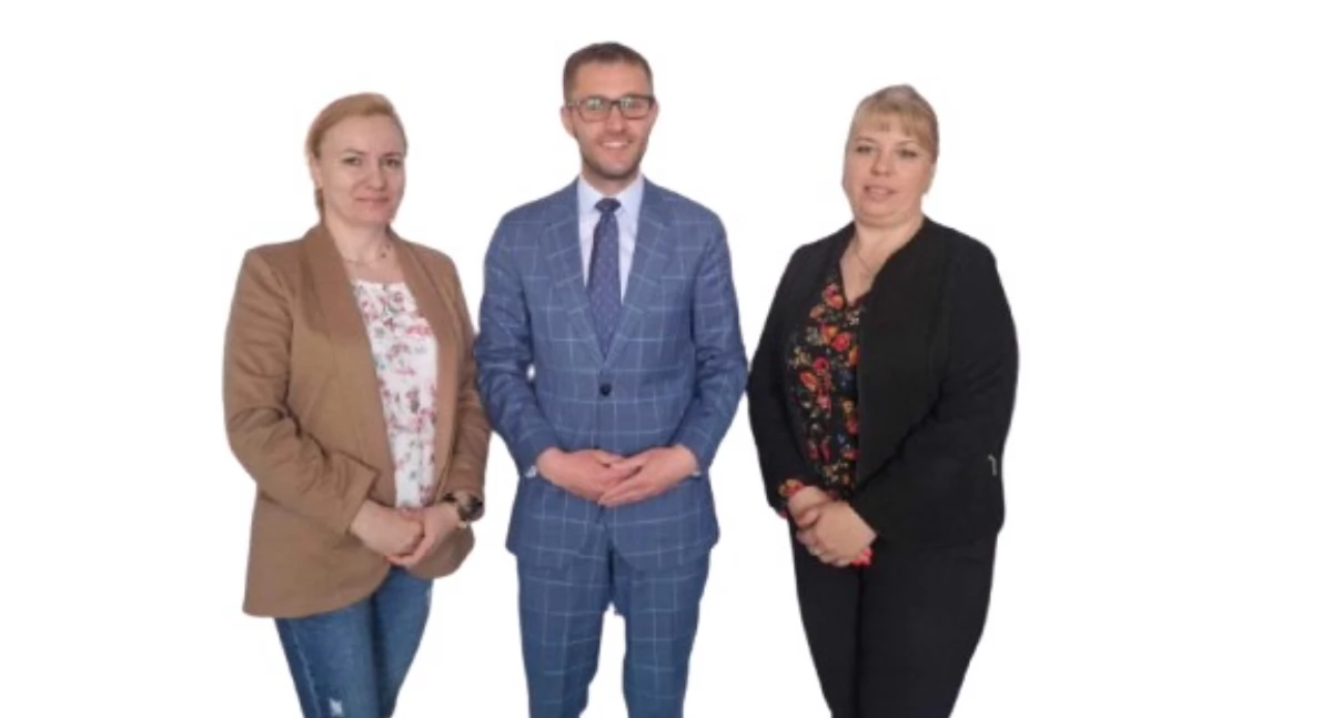 Inwestycje , Gmina Rybno Wójt Damian Jaworski przewodnicząca Gminy Rybno Iwona Brodowska wiceprzewodnicząca Gminy Rybno Aneta Słomińska realizowanych inwestycjach - zdjęcie, fotografia