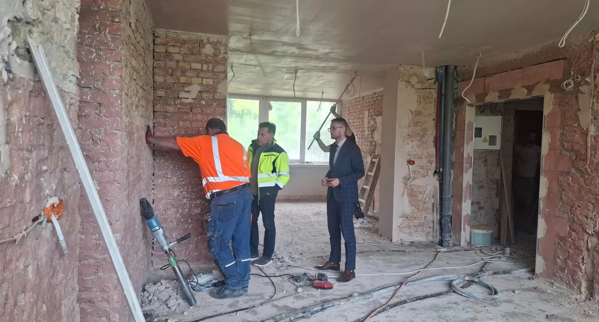 Inwestycje , Gminne Centrum Integracji Międzypokoleniowej Rybnie realizacji inwestycji planu - zdjęcie, fotografia