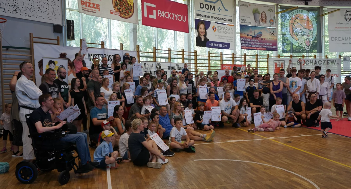 Atrakcje - Ciekawostki - Rekreacja, Karate Sochaczew Turniej Piknik Rodzinny Sportowe emocje rodzinna zabawa [FOTORELACJA] - zdjęcie, fotografia