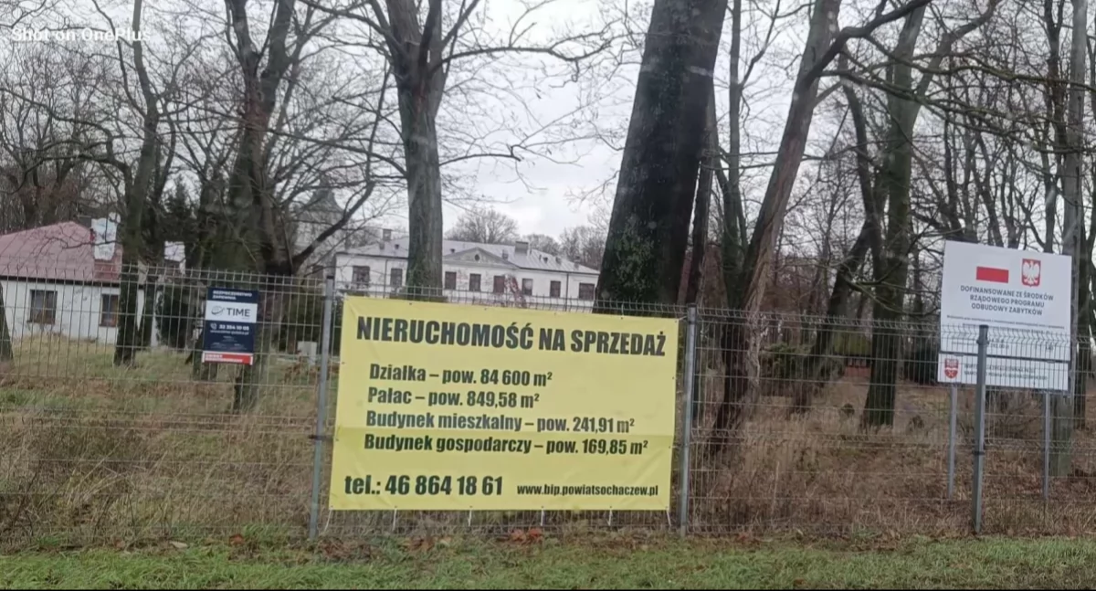 Sprawy urzędowe, Pałac Giżycach sprzedaż starostwo zaprasza rokowania - zdjęcie, fotografia