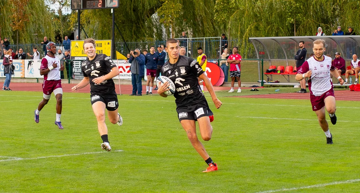Rugby, Orlen Orkan rozbija Budmex Białystok Ekstralidze - zdjęcie, fotografia