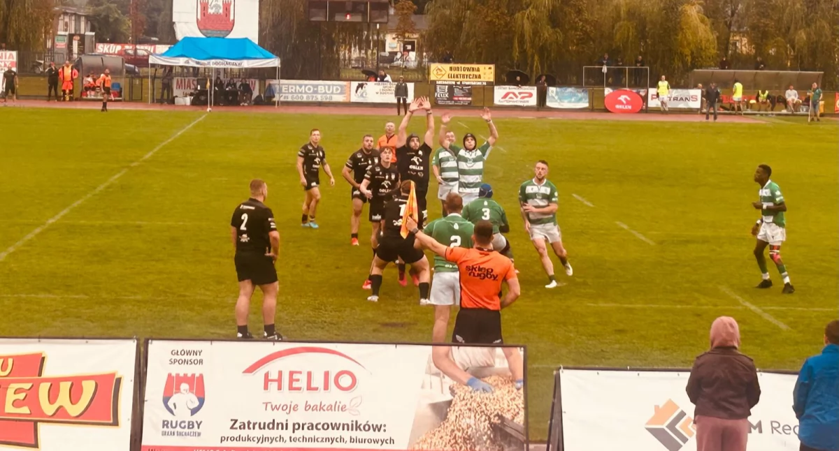 Rugby, Historyczny wynik sochaczewskich rugbistów pokaz siły szybkości charakteru - zdjęcie, fotografia