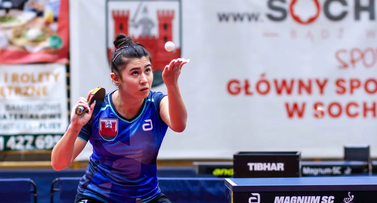 Tenis stołowy, Sochaczewski Tenisa Stołowego przegrywa trzyipółgodzinnej walce - zdjęcie, fotografia
