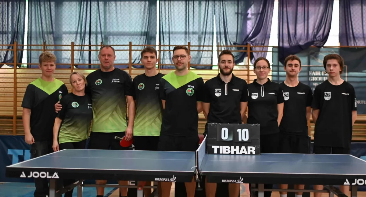 Tenis stołowy, Podwójna wygrana Sochaczew! - zdjęcie, fotografia