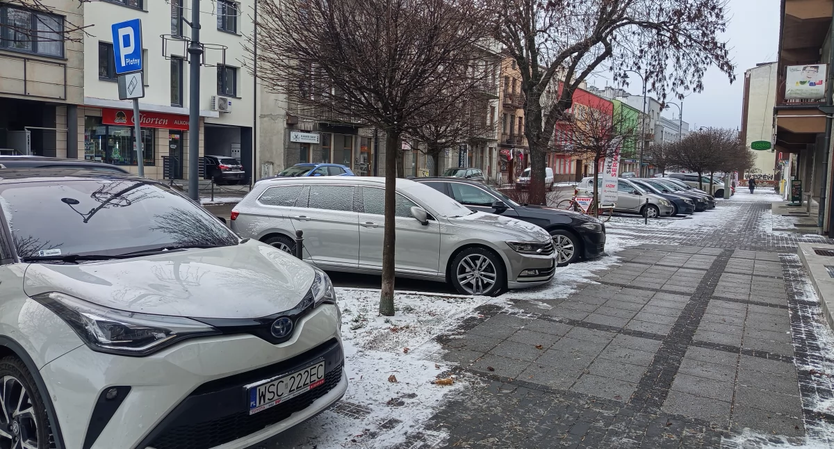 Sprawy urzędowe, Parkujesz jutra możesz dostać mandat - zdjęcie, fotografia