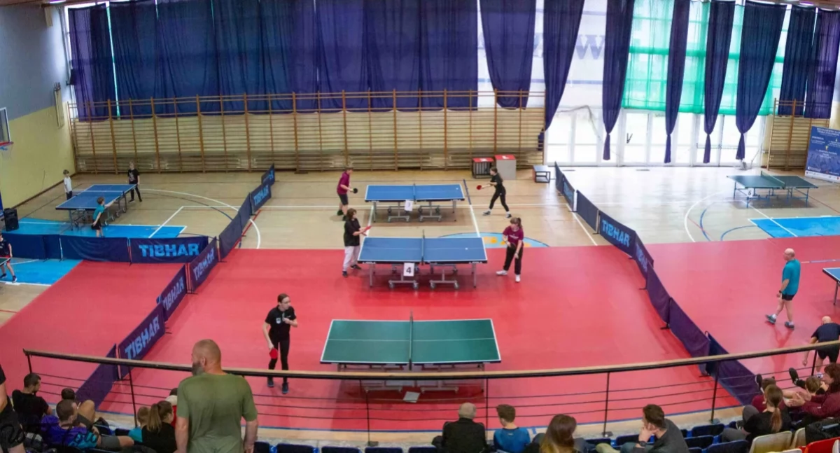 Tenis stołowy, Turniej Klasyfikacyjny Grand Sochaczewa Tenisie Stołowym udział! - zdjęcie, fotografia