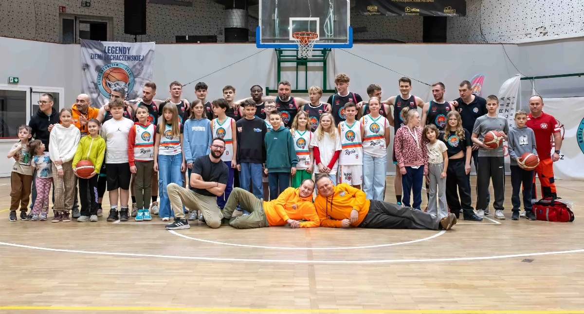Koszykówka, Rysie zrobiły swoje Ważne zwycięstwo Arenie - zdjęcie, fotografia