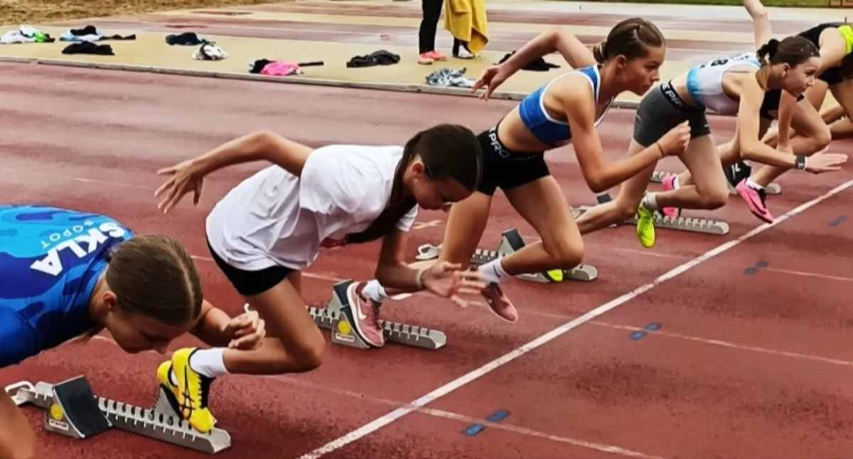 Inne sporty, „Lekkoatletyczny rollercoaster” zawodów dzieci Teresinie - zdjęcie, fotografia