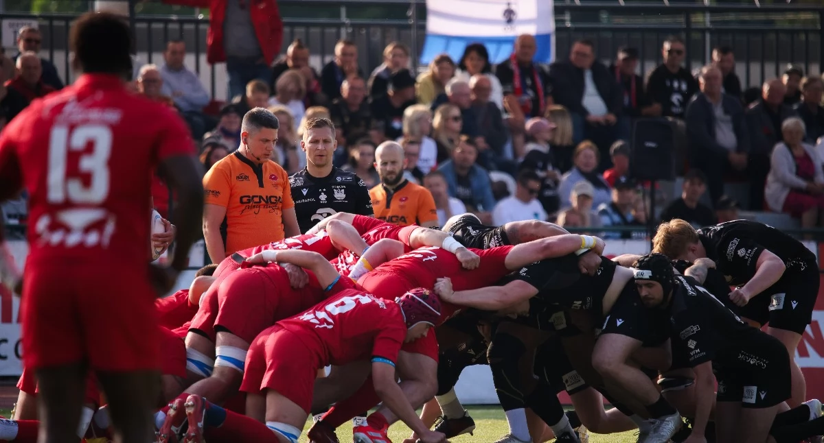 Rugby, Ekstraliga rugby Orkan Ogniwo pytanie! - zdjęcie, fotografia