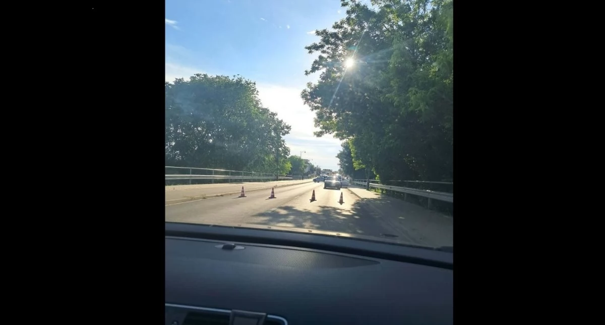 Komunikaty policji, Wypadek Płockiej naprawdę wydarzyło - zdjęcie, fotografia