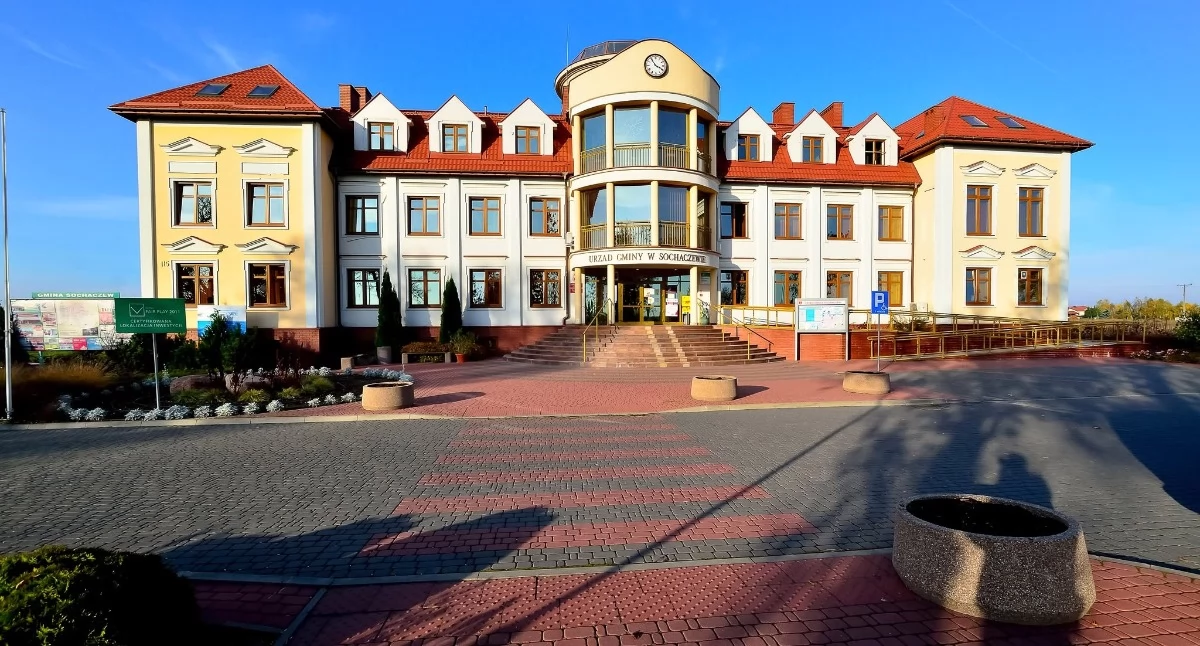 Zdrowie, Krwiobus Urzędem Gminy Sochaczew - zdjęcie, fotografia