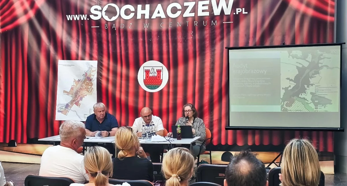 Sprawy urzędowe, ogólny Sochaczewa lupą mieszkańców Pytania działki zabudowę tereny zielone - zdjęcie, fotografia