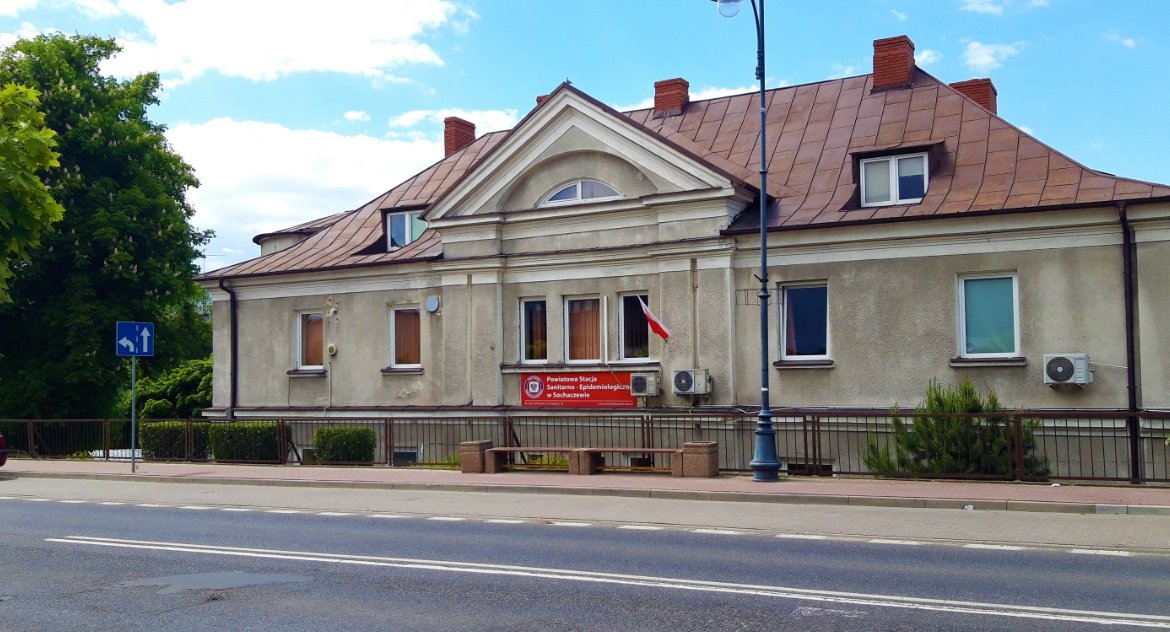Szpital, Sochaczew Koronawirus wciąż przybywa nowych zakażeń - zdjęcie, fotografia