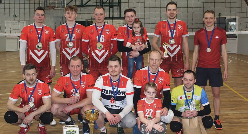 Zwycięska drużyna Piasta Feliksów