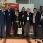Sochaczewscy delegaci z szefem i wiceszefami MWS
