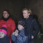 Cała rodzina: Justyna, jej dzieci: Amelka i Szymon, jej siostra Kasia