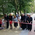 W uroczystym przecięciu wstęgi na Pasażu Duplickiego wzięła udział m.in. rodzina Pana...