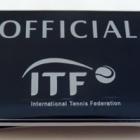 Odznaka (tzw. blacha) Sędziego Międzynarodowego ITF White Badge.