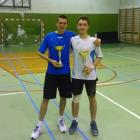 Finaliści turnieju. Od lewej: Bartosz Olszewski (II miejsce) i Filip Wysocki (I miejsce)