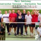 Uczestnicy meczu tenisowego Sochaczewskie Towarzystwo Tenisowe - Ożarowskie Towarzystwo...