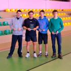 Od lewej: Bartosz Olszewski(II miejsce), Arkadiusz Kuliński (I miejsce), Filip Wysocki...