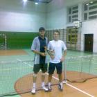 Zwycięzca turnieju Masters 2012, Sławomir Graczyk z finalistą, Filipem Wysockim