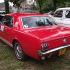 Ford Mustang z 1966 roku Najpiękniejszy Youngtimer Zlotu nagroda Wójta Gminy Sochaczew