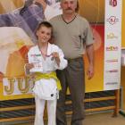 Jakub z trenerem