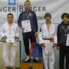 Kacper Włodarski na drugim stopniu podium - 5.11.2011 - Warszawa- Rembertów.
