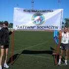 Prezes Rafał z tegorocznym Mistrzem Polski w Maratonie oraz zwycięzcą Łowickiego...