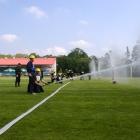 Podawanie pradów wodnych - ćwiczenie bojowe