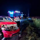 Wypadek w Janowie. Foto OSP Młodzieszyn