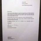 List Konsula Generalnego w barcelonie